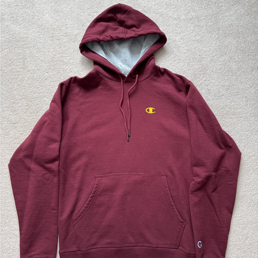 Champion Men's Maroon Hoodie